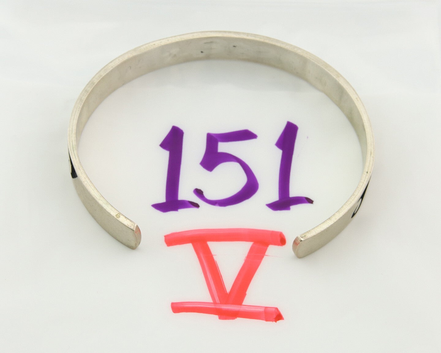 Vintage Hopi Bracelet 925 Silver Signed Linette Laiwakete Authentic Traditional