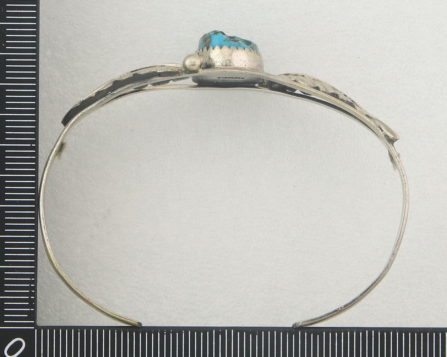 Vintage Navajo Bracelet 925 Silver Turquoise Traditional Handmade Authentic