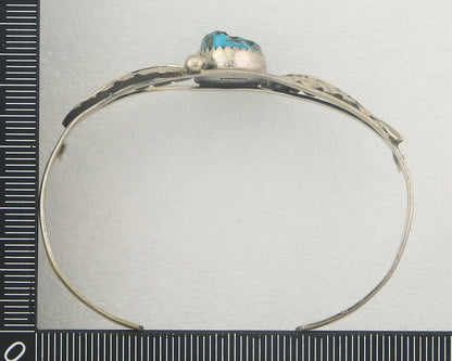 Vintage Navajo Bracelet 925 Silver Turquoise Traditional Handmade Authentic