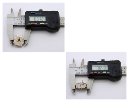 Navajo Paw Earrings 925 Silver Blue Turquoise Native American Artist C.80's