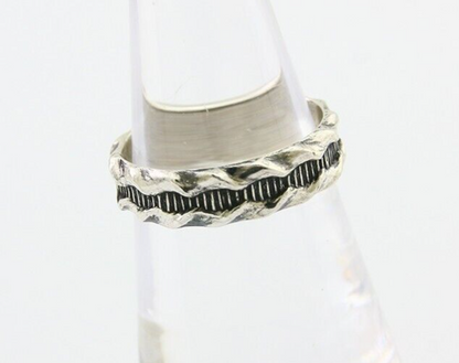 Navajo Handmade Ring 925 Silver Native American Size 5.5 C.80's