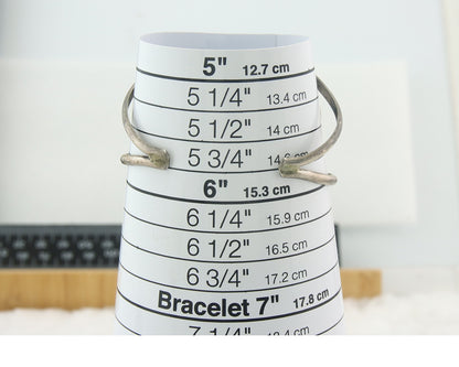 Vintage Navajo Bracelet 925 Silver Handmade Authentic Gemstone Traditional