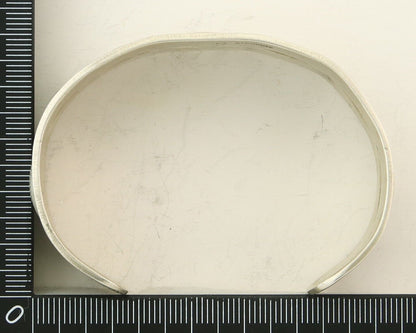 Navajo Bracelet 925 Silver Artist Signed Calvin Spencer Cuff C.80's