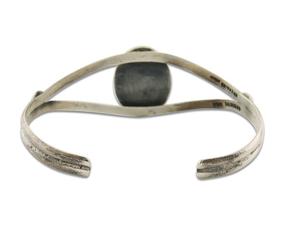 Vintage Navajo Bracelet 925 Silver Turquoise Traditional Handmade Authentic