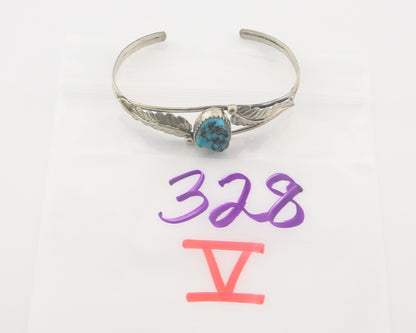Vintage Navajo Bracelet 925 Silver Turquoise Traditional Handmade Authentic