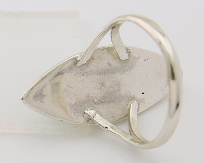 Navajo Ring 925 Silver Turquoise Shell Onyx Spiney Oyster Native Artist C80's