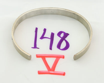 Vintage Hopi Bracelet 925 Silver Signed Effie Tawahongva & ML Authentic