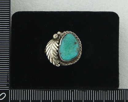Vintage Navajo Ring 925 Sterling Natural Gemstone Native Artist Size 5.75