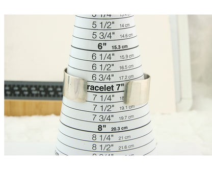 Navajo Bracelet Gold & 925 Silver Handmade 19 mm Wide Signed Thomas Singer C80s