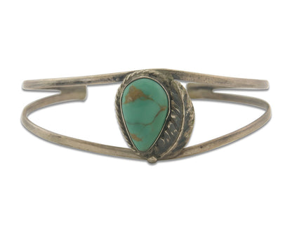 Vintage Navajo Bracelet 925 Silver Turquoise Traditional Handmade Authentic