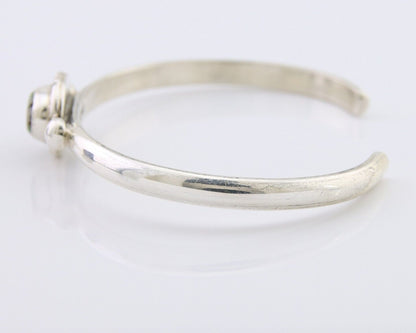 Navajo Bracelet 925 Silver Natural Turquoise Native American Artist C.80's