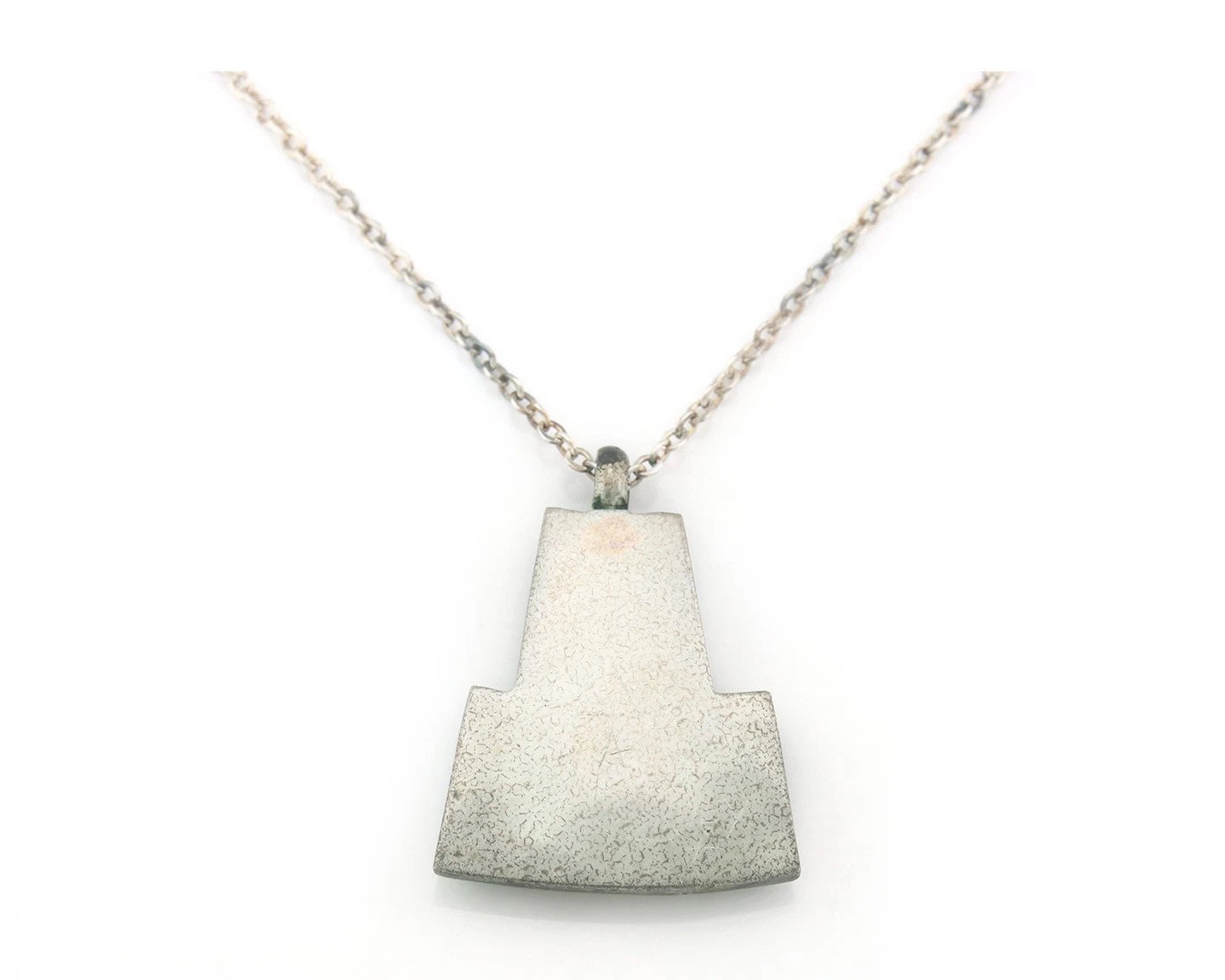 Navajo Necklace Sterling Silver Natural Blue Turquoise Vintage