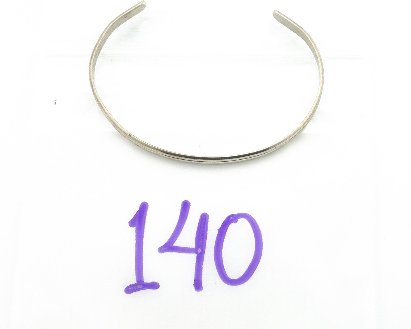 Navajo Bracelet SOLID .925 Silver Native American Artist C.80's