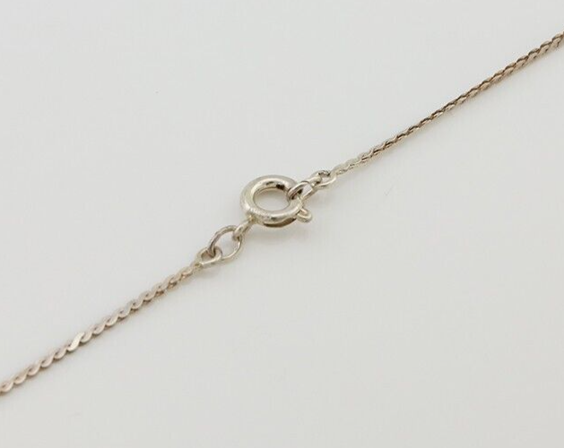 Navajo Turquoise Necklace 925 Silver Native American Artist C.80's