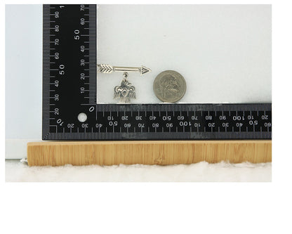 Navajo Pin Sterling Silver Thunderbird Arrow Artist Native American Artist