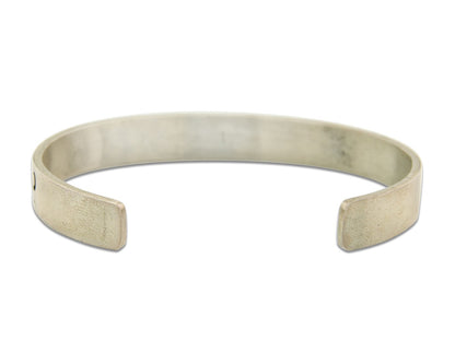 Vintage Hopi Bracelet 925 Silver Signed Effie Tawahongva & ML Authentic