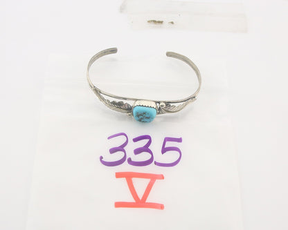 Vintage Navajo Bracelet 925 Silver Turquoise Traditional Handmade Authentic