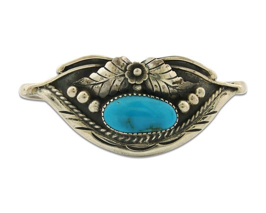 Vintage Navajo Bracelet 925 Silver Turquoise Traditional Handmade Authentic Sign
