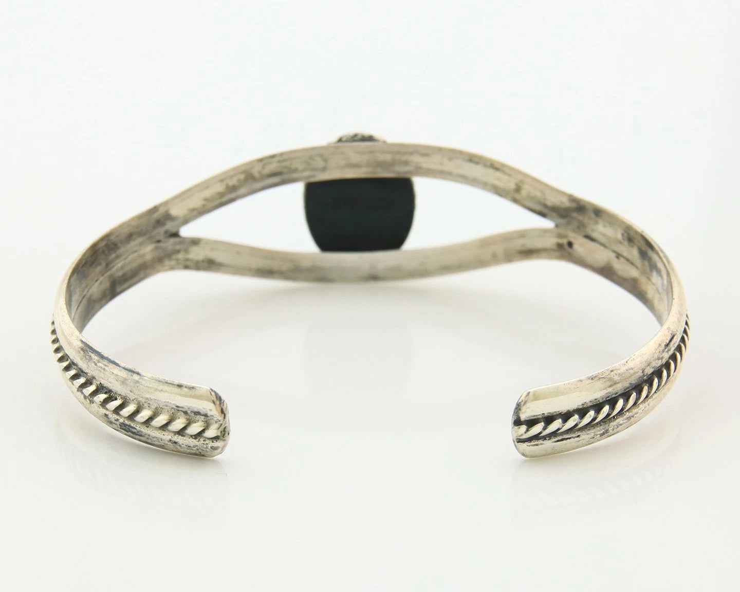 Navajo Cuff Bracelet Sterling Silver Natural Turquoise Native Vintage