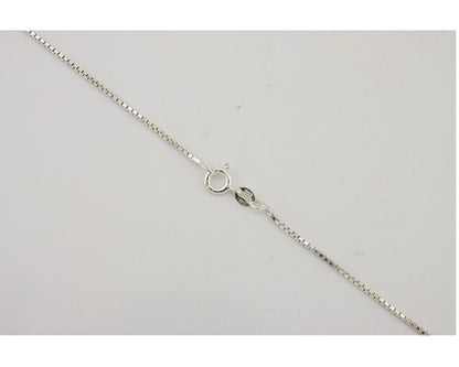 Navajo Necklace 925 Silver Onyx Natural Snowflake Agate Signed Native American