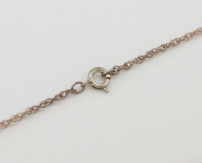 Navajo Turquoise Necklace 925 Silver Sand Cast Dancer C.80's