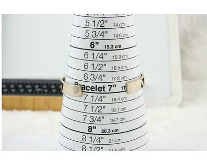 Vintage Hopi Bracelet 925 Silver Signed Linette Laiwakete Authentic Traditional