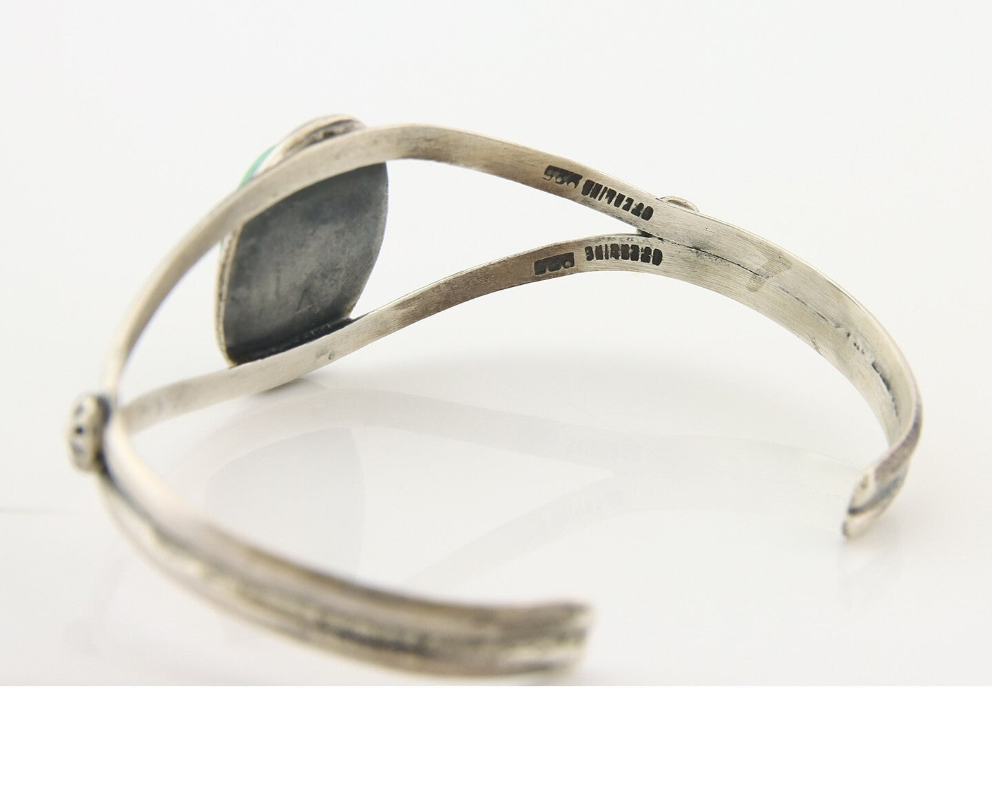 Vintage Navajo Bracelet 925 Silver Turquoise Traditional Handmade Authentic