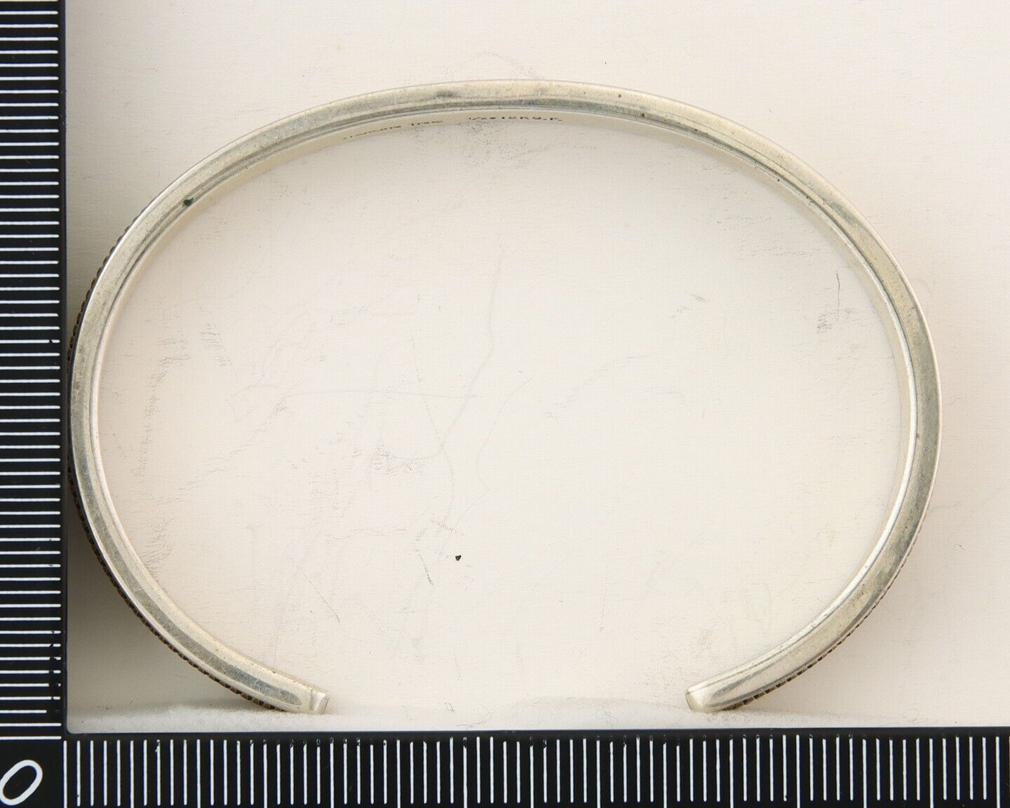 Navajo Bracelet 925 Silver & 12k Yellow Gold Filled Signed TAHE C.80's