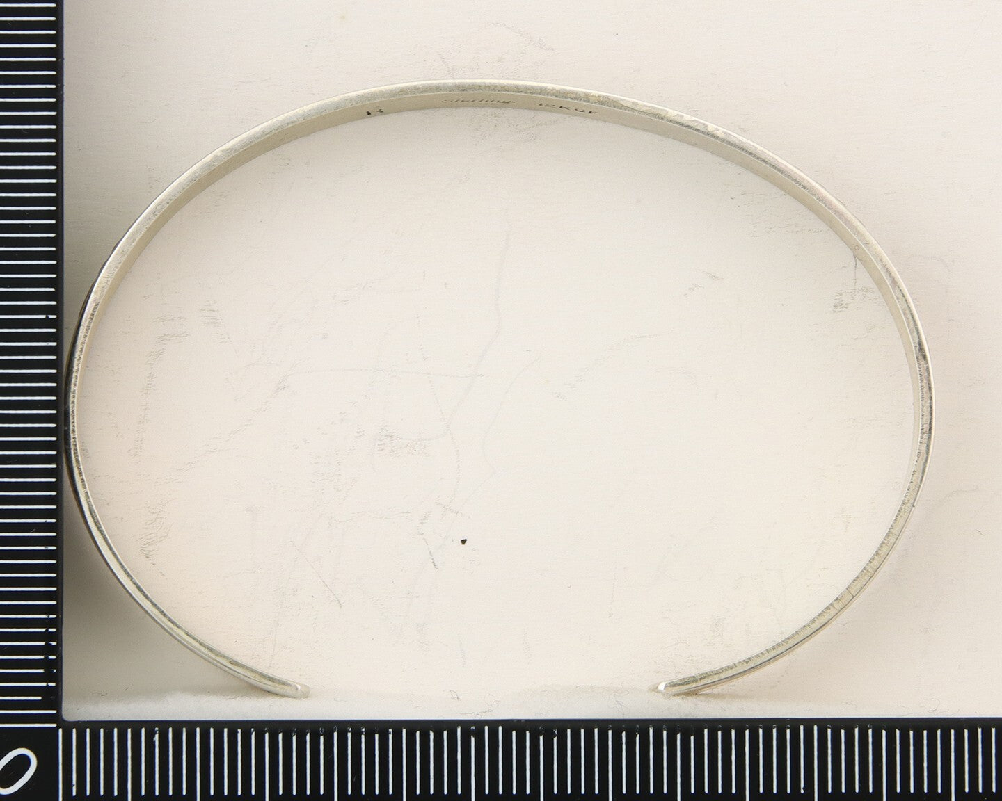 Navajo Bracelet 925 Silver & 12k Yellow Gold Filled Signed R C.80's