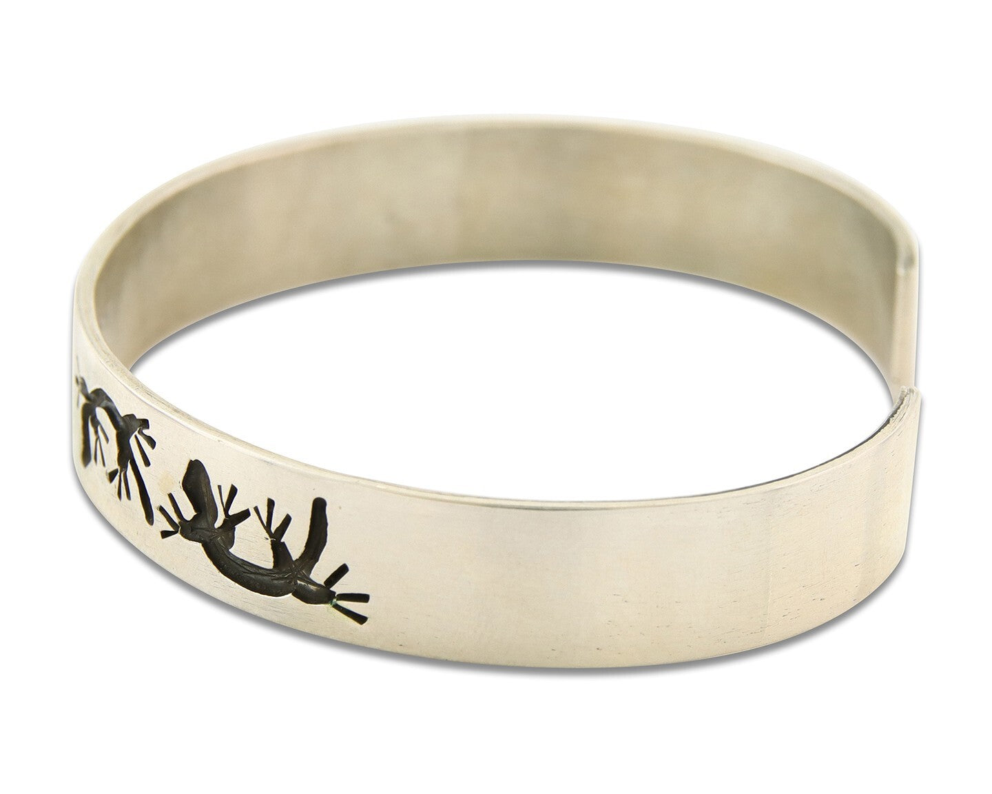 Hopi Bracelet 925 Silver Handmade Artist Signed C.80's