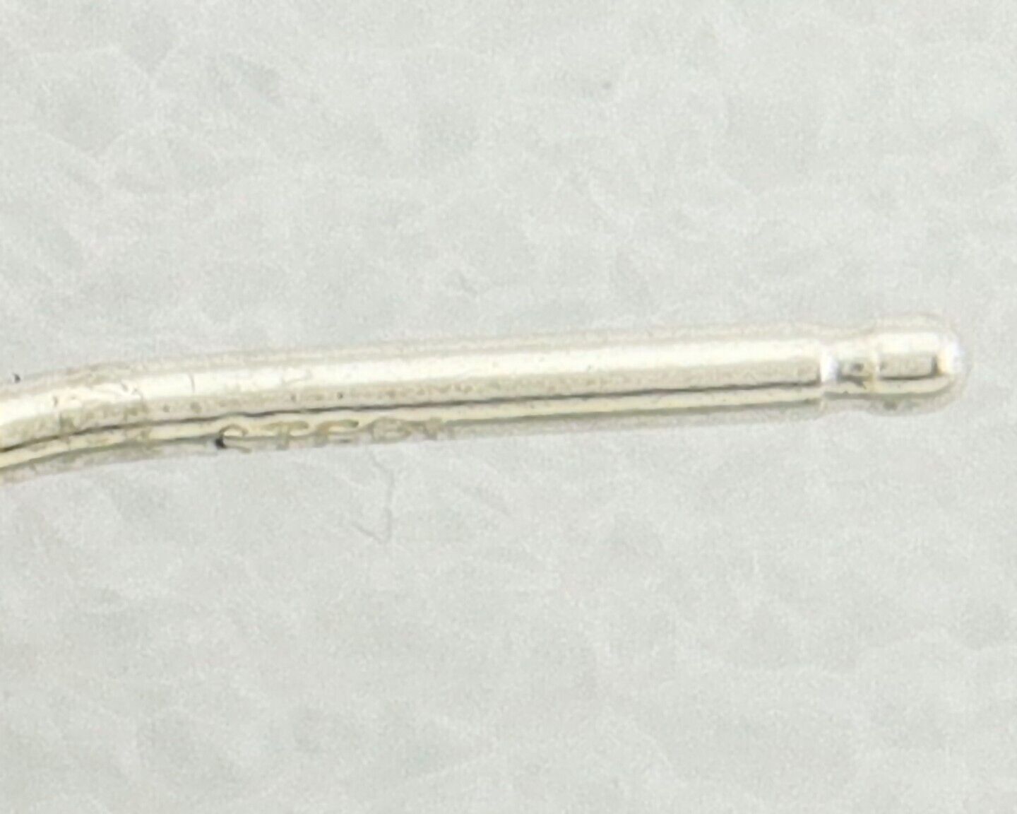 Navajo Hoop Earrings 925 Silver & Gold Artist Signed Randall Endito C.80's