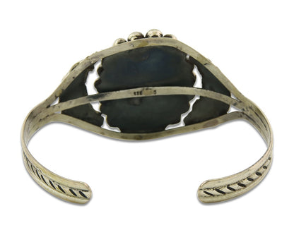 Vintage Navajo Bracelet 925 Silver Turquoise Traditional Handmade Authentic