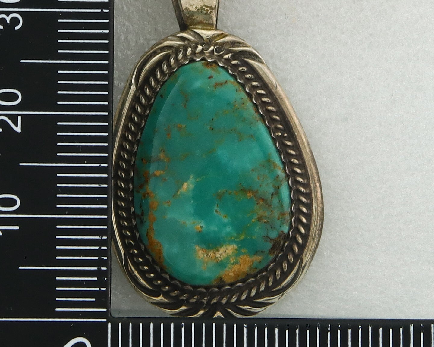 Navajo Sterling Silver Necklace Authentic Turquoise Vintage Signed Anna Begay