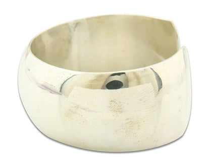 Navajo Bracelet 925 Silver Handmade Cuff 23.5 mm Wide C.80's