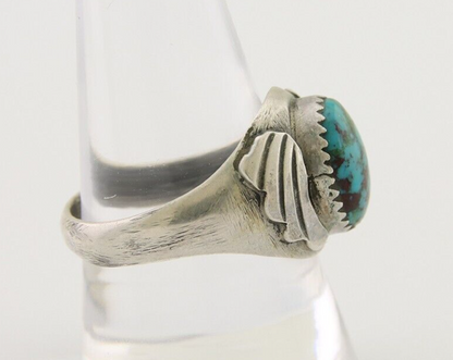 Navajo Ring 925 Silver Turquoise Turpen's Pawn Vault Artist Native C.80's