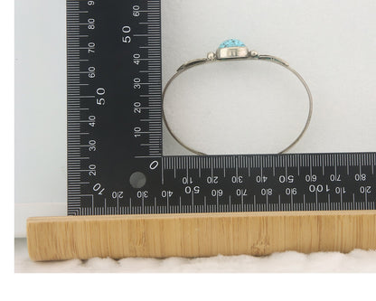 Vintage Navajo Bracelet 925 Silver Turquoise Traditional Handmade Authentic
