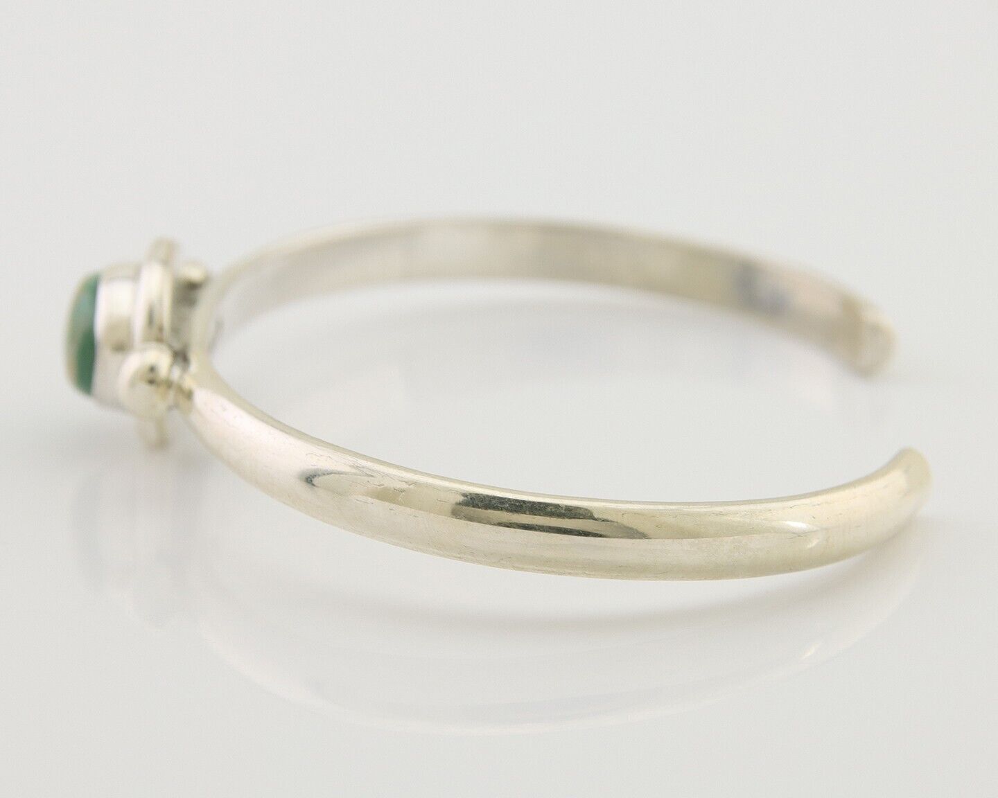 Navajo Royston Turquoise Bracelet 925 Silver Artist Native American C.80's