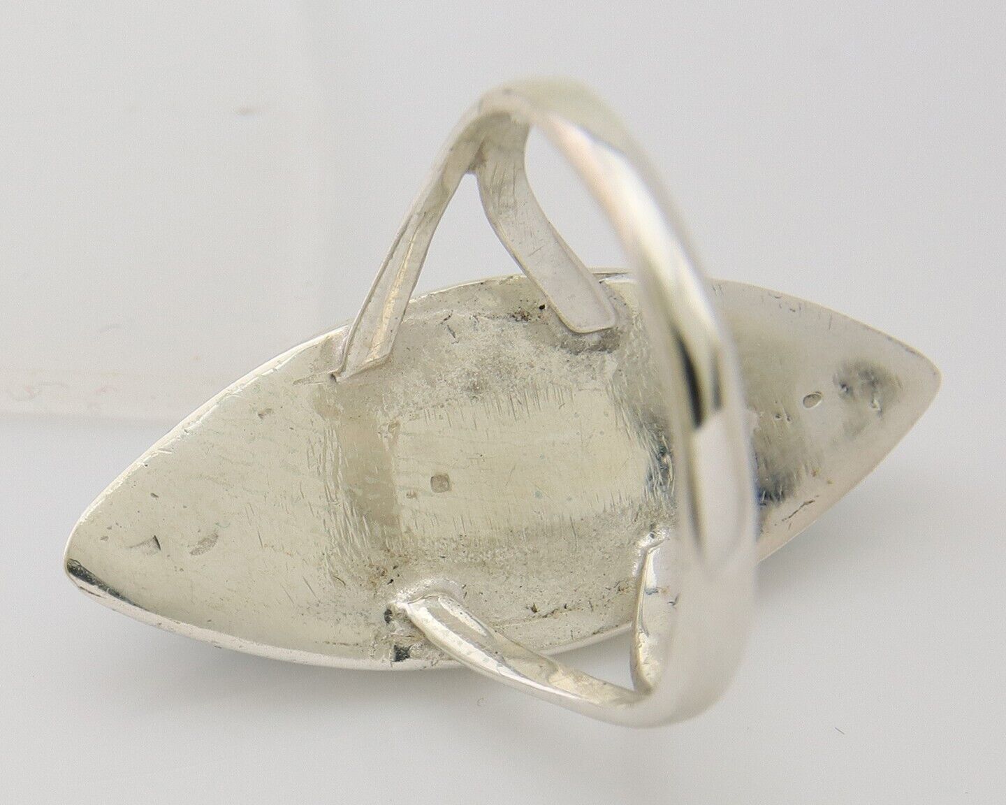 Navajo Ring 925 Silver Turquoise Shell Onyx Spiney Oyster Native Artist C80's