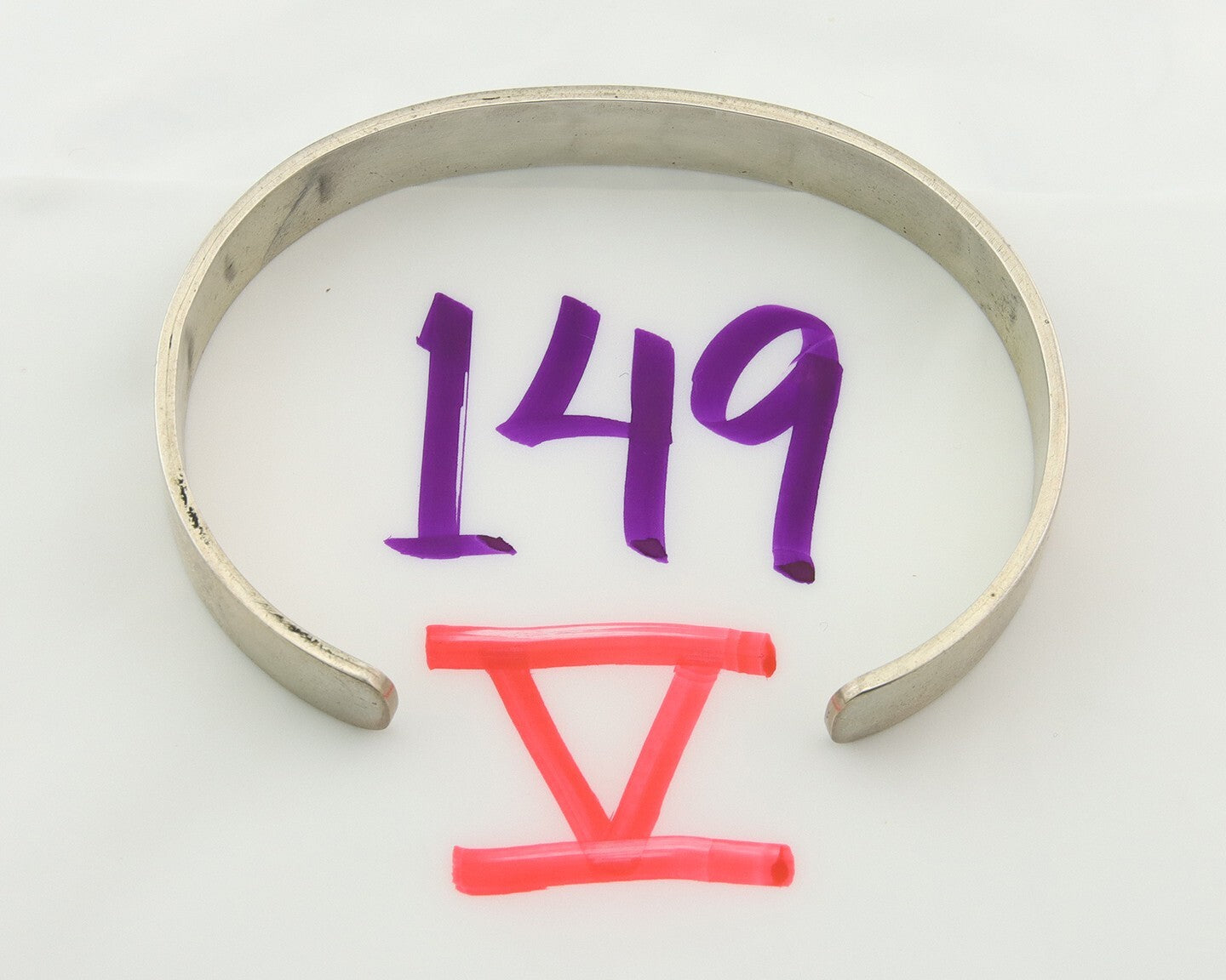 Vintage Hopi Bracelet 925 Silver Signed MLK Authentic Traditional