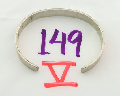 Vintage Hopi Bracelet 925 Silver Signed MLK Authentic Traditional