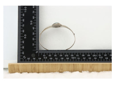 Vintage Navajo Bracelet 925 Silver Blue Turquoise Handmade