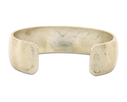 Hopi Bracelet 925 Silver Handmade Cuff Artist Signed AA C.80's