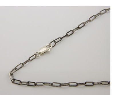 Navajo Turquoise Necklace 925 Silver Artist Signed Margie Chee C.80's