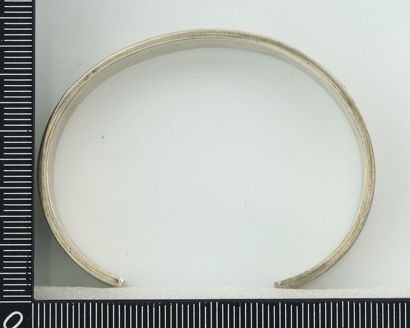 Vintage Hopi Bracelet 925 Silver Signed CUCH & Mountains Authentic Traditional