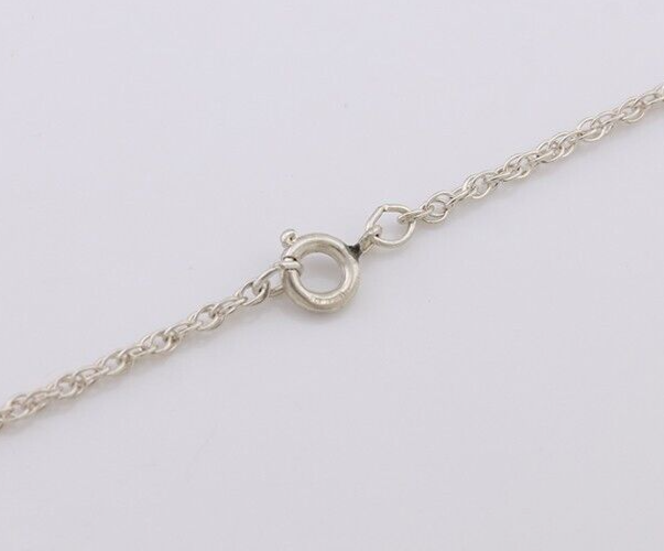 Navajo Turquoise Handmade Necklace 925 Silver Artist Signed PM C.80s