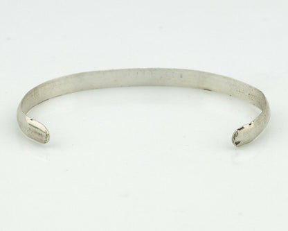 Navajo Bracelet SOLID .925 Silver Native American Artist C.80's