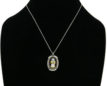 Women's Zuni Pendant .925 Silver Handmade Gemstone Necklace