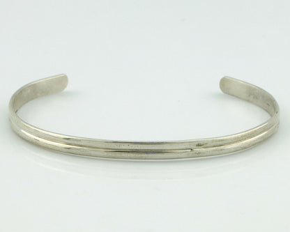 Navajo Bracelet SOLID .925 Silver Native American Artist C.80's