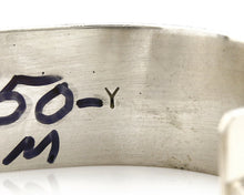 Women's Navajo Bracelet .925 Silver Handmade Artist Signed Y C.80's