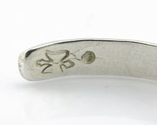 Navajo Bracelet .925 Silver Hand Stamped Arrow Head Artist Montoya C.80's